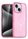 BFS  Apple iPhone 14 Star Magsafe Kapak - Pembe
