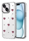 BFS Apple iPhone 15 Fiyonk Desenli Kapak - Desen 4