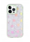 BFS Apple iPhone 15 Lumi Desenli Kapak - Açık Mavi