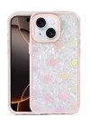 BFS Apple iPhone 15 Lumi Desenli Kapak - Pembe
