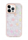BFS Apple iPhone 15 Lumi Desenli Kapak - Pembe