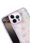 BFS Apple iPhone 15 Pro Lumi Desenli Kapak - Mor
