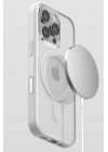 BFS Apple iPhone 15 Pro Max Joly Magsafe Kapak - Beyaz