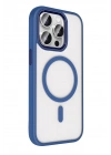 BFS Apple iPhone 15 Pro Max Terea Magsafe Kapak - Lacivert