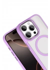 BFS Apple iPhone 15 Pro Max Terea Magsafe Kapak - Lila