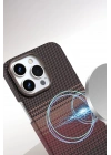 BFS Apple iPhone 15 Pro Max Vega Magsafe Kapak - Kırmızı