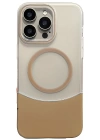 BFS  Apple iPhone 15 Pro Max Velar Magsafe Kapak - Çöl Titanyum