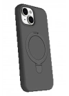 BFS Apple iPhone 15 Regal Magsafe Standlı Kapak - Titan Gri