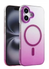 BFS  Apple iPhone 16 Glossy Magsafe Kapak - Mor