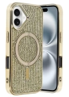 BFS  Apple iPhone 16 Helen Magsafe Kapak - Gold