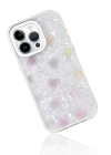 BFS Apple iPhone 16 Lumi Desenli Kapak - Beyaz