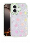 BFS  Apple iPhone 16 Lumi Desenli Kapak - Yeşil