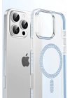 BFS  Apple iPhone 16 Move Taşlı Magsafe Kapak - Natural Grey