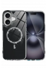 BFS  Apple iPhone 16 Plus Live Diamond Magsafe Kapak - Siyah