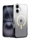 BFS Apple iPhone 16 Plus Pummel Shiny Magsafe Kapak - Siyah