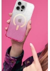 BFS Apple iPhone 16 Plus Pummel Shiny Magsafe Kapak - Siyah