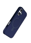 BFS Apple iPhone 16 Plus Regal Magsafe Standlı Kapak - Lacivert