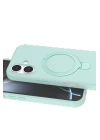 BFS Apple iPhone 16 Plus Regal Magsafe Standlı Kapak - Su Yeşili