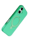 BFS Apple iPhone 16 Plus Regal Magsafe Standlı Kapak - Yeşil