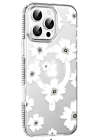 BFS  Apple iPhone 16 Pro Floral Magsafe Kapak - Beyaz
