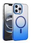 BFS  Apple iPhone 16 Pro Glossy Magsafe Kapak - Mavi