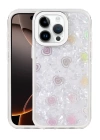 BFS Apple iPhone 16 Pro Lumi Desenli Kapak - Beyaz