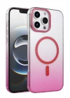 BFS Apple iPhone 16 Pro Max Glossy Magsafe Kapak - Pembe