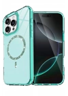 BFS Apple iPhone 16 Pro Max Live Diamond Magsafe Kapak - Yeşil