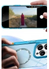 BFS Apple iPhone 16 Pro Max Live Diamond Magsafe Kapak - Yeşil