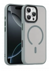 BFS  Apple iPhone 16 Pro Max Megane Magsafe Kapak - Titan Gri