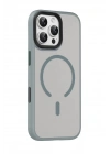 BFS Apple iPhone 16 Pro Max Megane Magsafe Kapak - Titan Gri