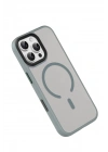 BFS Apple iPhone 16 Pro Max Megane Magsafe Kapak - Titan Gri