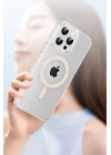 BFS  Apple iPhone 16 Pro Max Move Taşlı Magsafe Kapak - Natural Grey