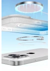BFS Apple iPhone 16 Pro Max Pummel Shiny Magsafe Kapak - Siyah