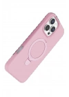 BFS Apple iPhone 16 Pro Max Regal Magsafe Standlı Kapak - Açık Pembe
