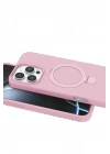 BFS Apple iPhone 16 Pro Max Regal Magsafe Standlı Kapak - Açık Pembe