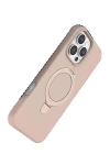 BFS Apple iPhone 16 Pro Max Regal Magsafe Standlı Kapak - Çöl Titanyum