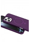 BFS Apple iPhone 16 Pro Max Regal Magsafe Standlı Kapak - Derin Mor