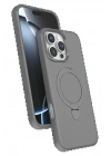 BFS Apple iPhone 16 Pro Max Regal Magsafe Standlı Kapak - Titan Gri