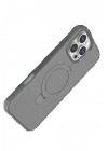 BFS Apple iPhone 16 Pro Max Regal Magsafe Standlı Kapak - Titan Gri
