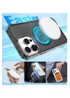 BFS  Apple iPhone 16 Pro Max Star Magsafe Kapak - Şeffaf