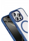BFS Apple iPhone 16 Pro Max Terea Magsafe Kapak - Lacivert