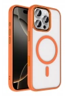 BFS  Apple iPhone 16 Pro Max Terea Magsafe Kapak - Turuncu