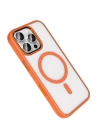 BFS Apple iPhone 16 Pro Max Terea Magsafe Kapak - Turuncu