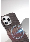 BFS Apple iPhone 16 Pro Max Vega Magsafe Kapak - Kırmızı
