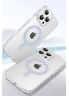 BFS  Apple iPhone 16 Pro Move Taşlı Magsafe Kapak - Pembe