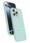 BFS Apple iPhone 16 Pro Regal Magsafe Standlı Kapak - Su Yeşili