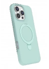 BFS Apple iPhone 16 Pro Regal Magsafe Standlı Kapak - Su Yeşili