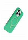 BFS  Apple iPhone 16 Pro Regal Magsafe Standlı Kapak - Yeşil