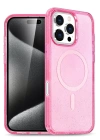 BFS  Apple iPhone 16 Pro Star Magsafe Kapak - Pembe